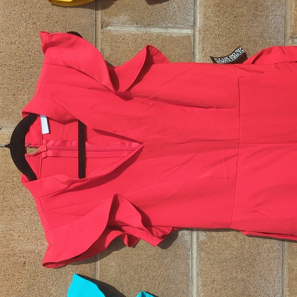 Ruffled Sleeves Jumpsuit, Size Small - Picture 10 of 11